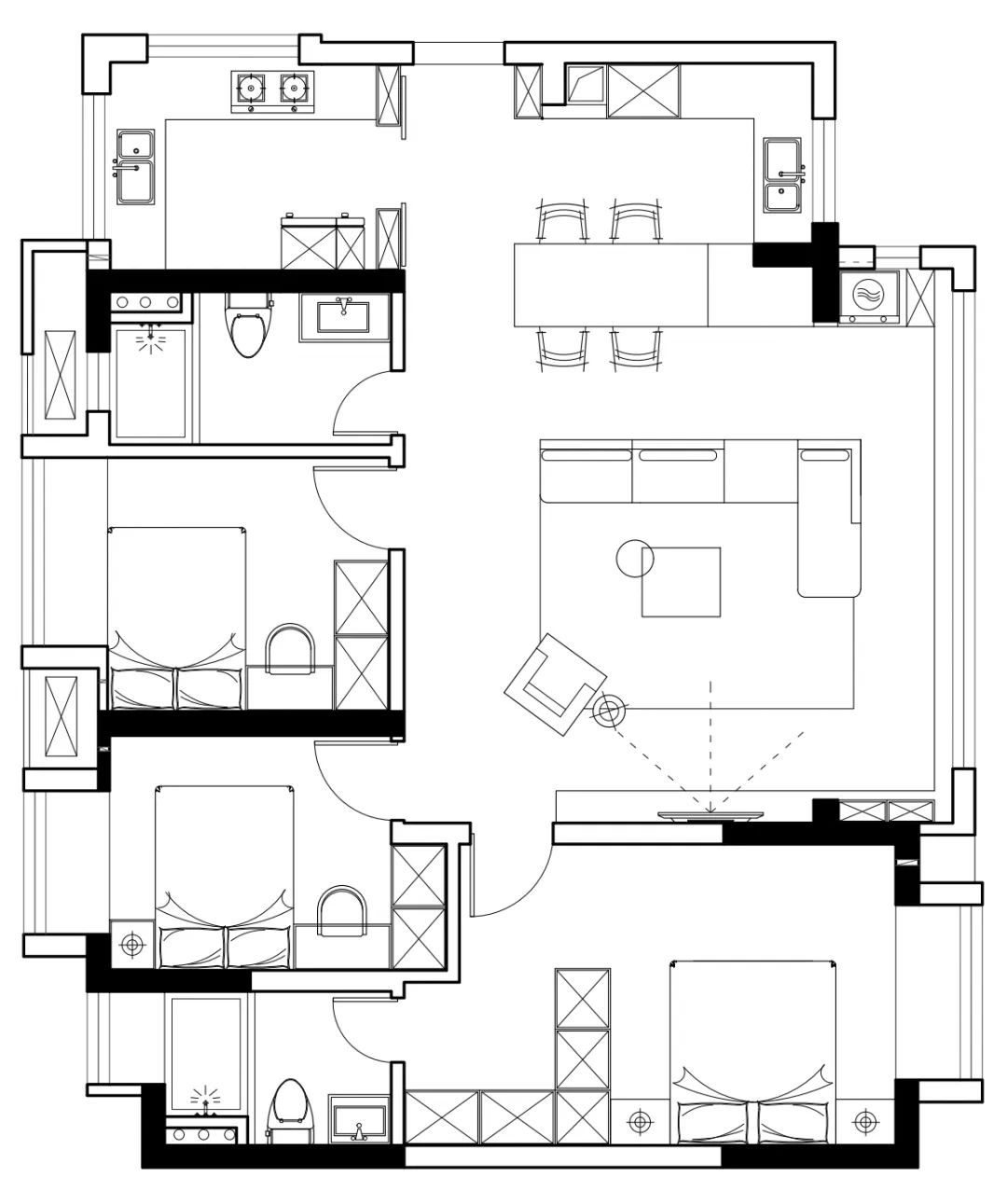 鹿江风华丨中国惠州丨睿创质造空间设计-58