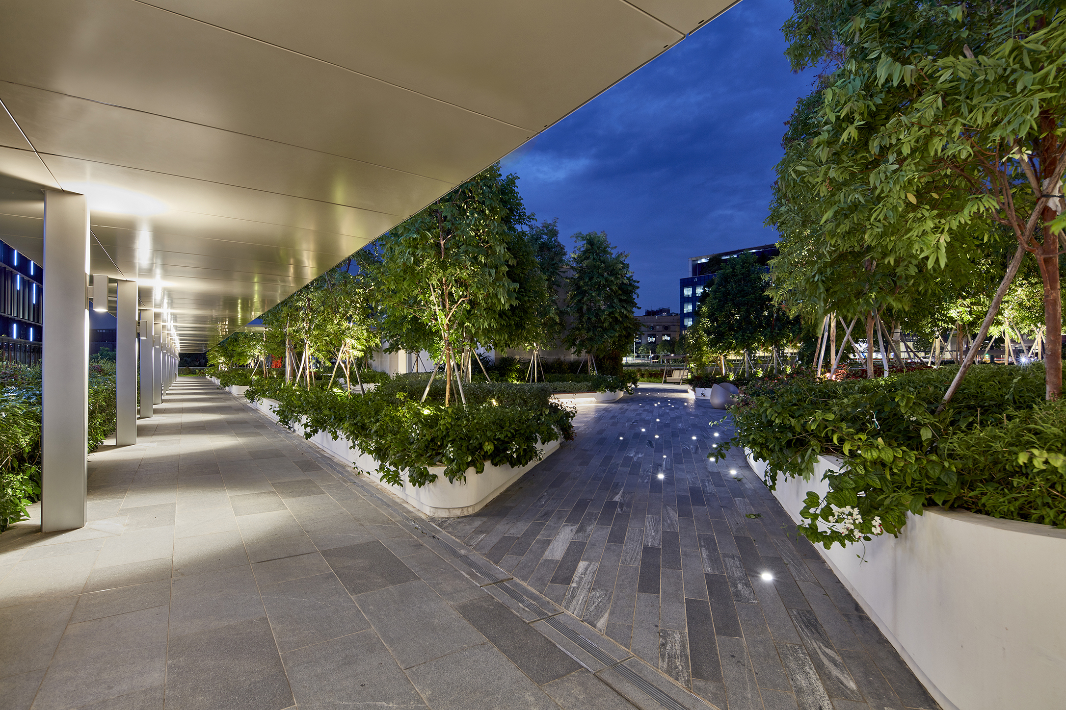 新加坡科学公园地标设计，优雅建筑灯光展现生态和谐-16