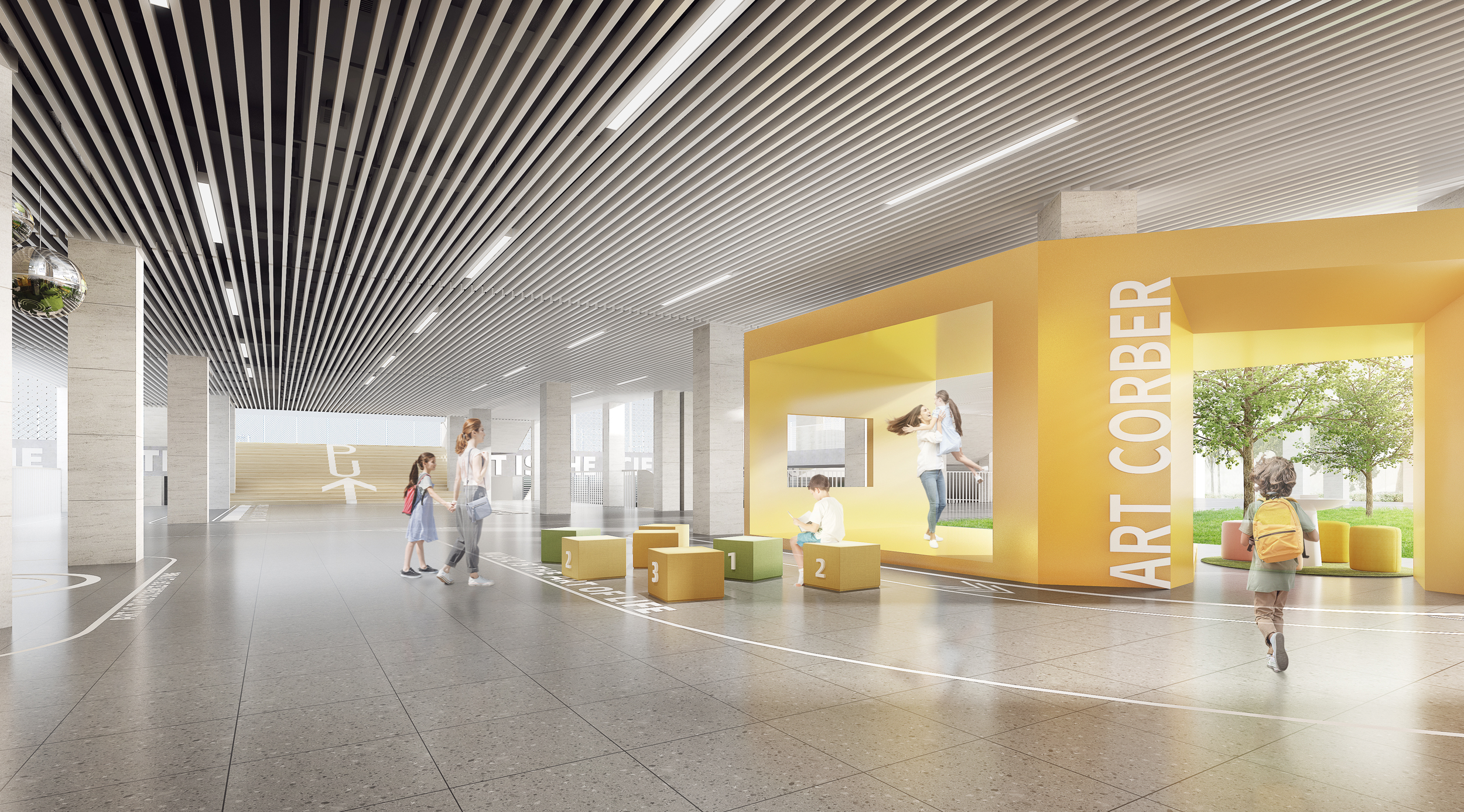 广州沙步铁一学校室内方案丨中国广州-18