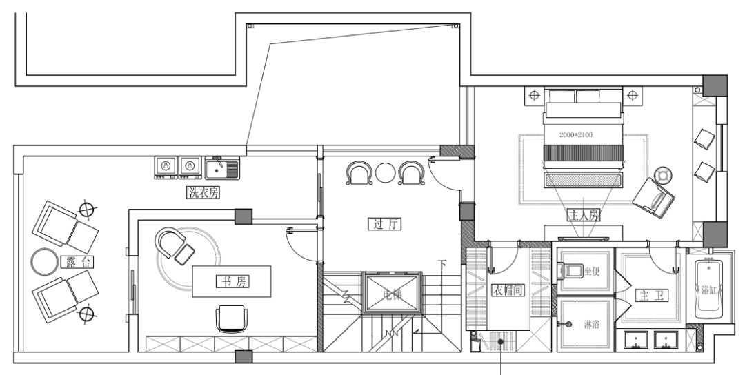 植物爱好者的天然氧吧 · 杭州 400㎡四层排屋新中式设计丨中国杭州丨铭品装饰-64