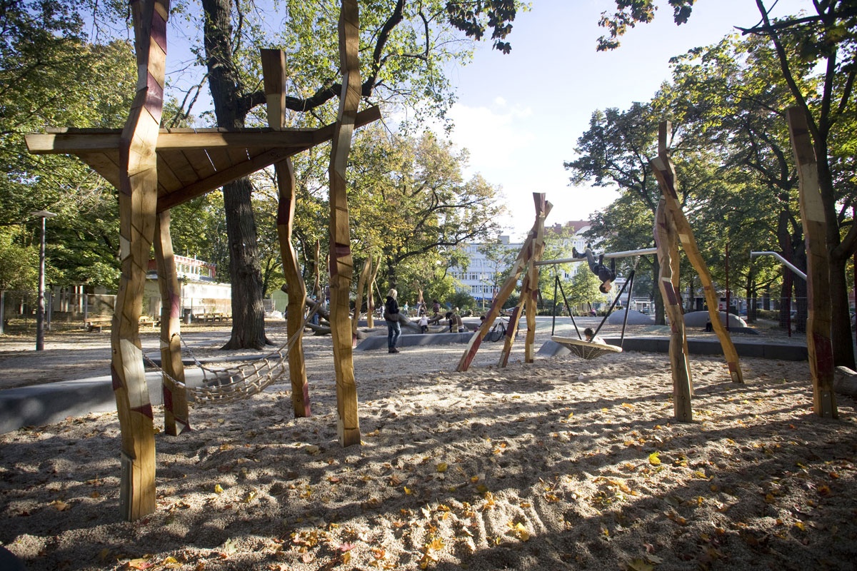 柏林 Kleiner Tiergarten -Ottopark 公园景观改造-8