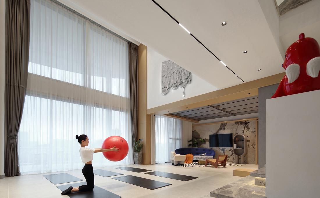 现代极简普拉提馆-7