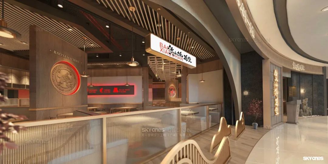 煲小馋·鸡煲品牌连锁空间设计丨中国肇庆丨SKYONES-25