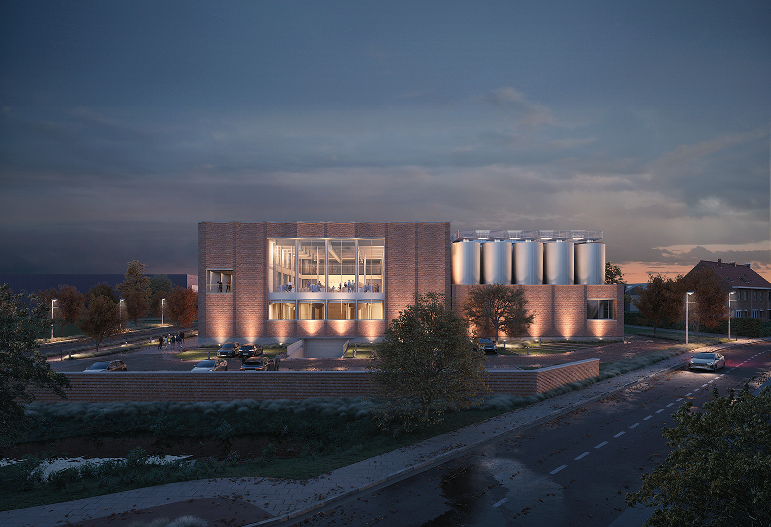 Lindemans Brewery 卫星啤酒厂一期丨比利时丨A2D architecture 2 design-40