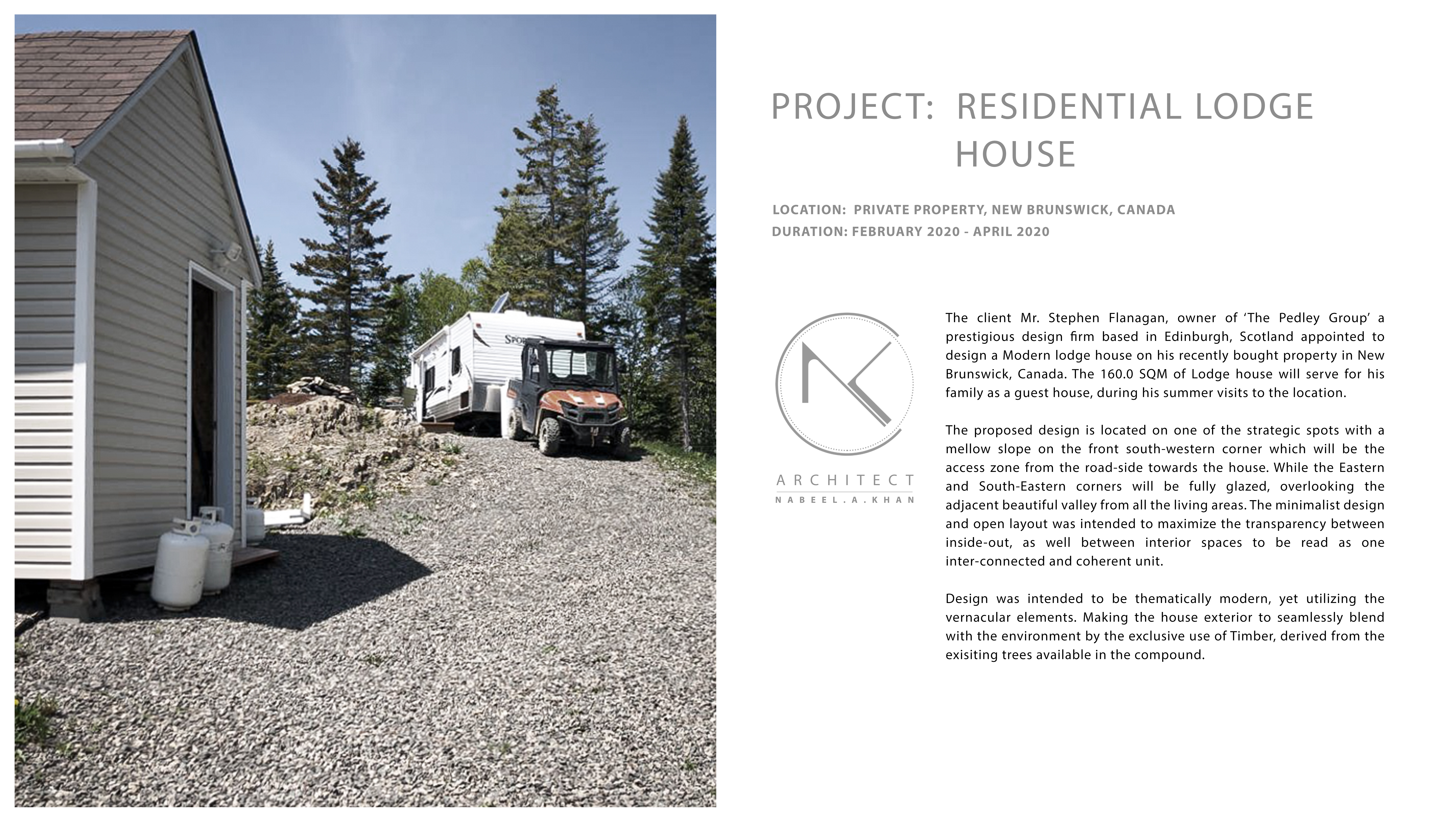 Private Lodge House, New Brunswick, Canada-1