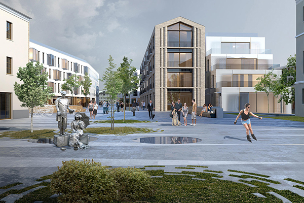 莫斯科索菲耶夫滨河与博罗特纳亚广场地块多功能建筑设计丨俄罗斯莫斯科丨谢尔盖·斯库拉托夫建筑师事务所（俄罗斯）等-44