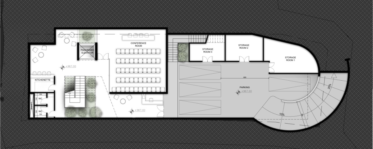 市议会大厦竞赛设计 | RAMAC 的市政厅概念-7