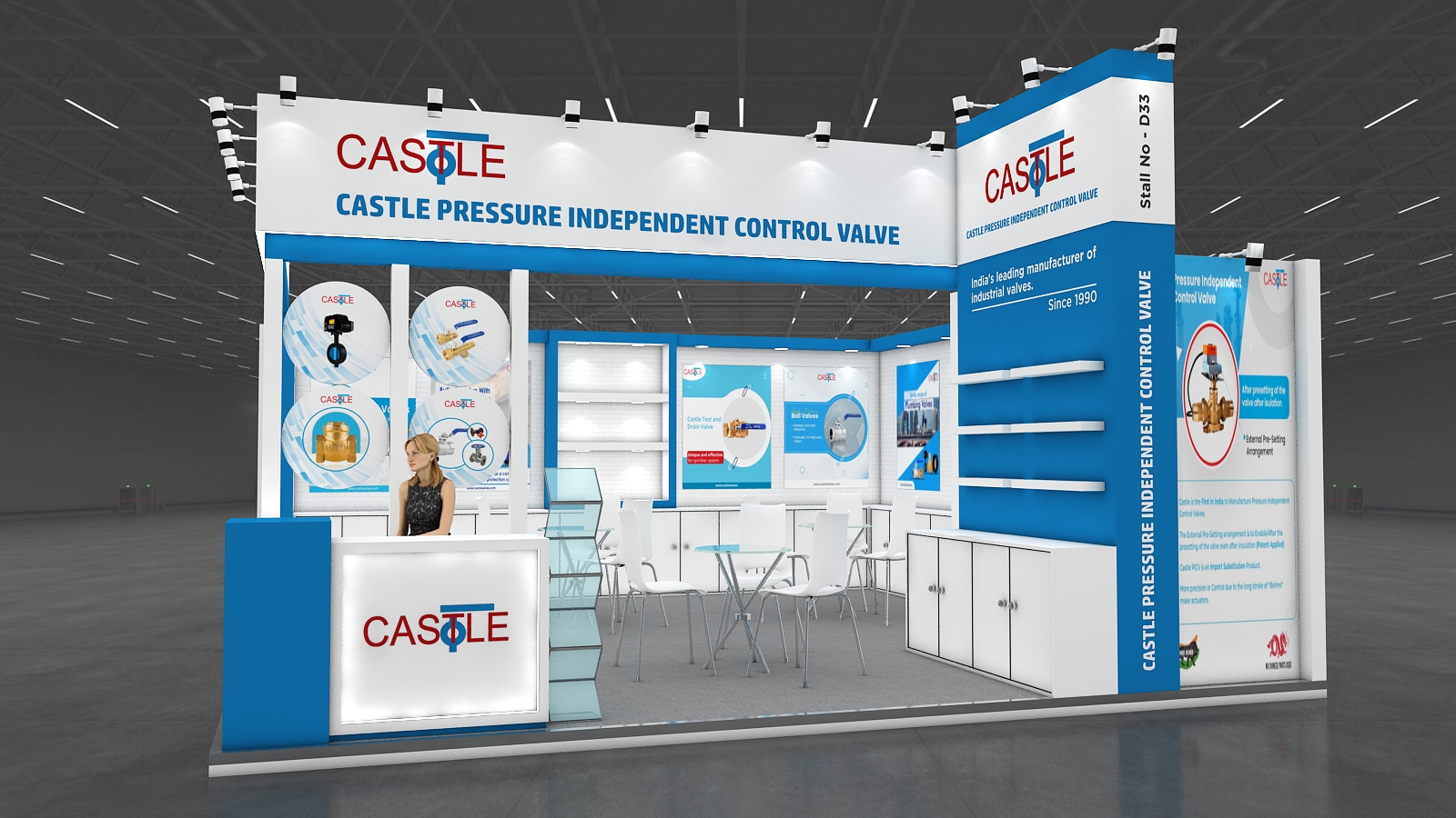 CASTLE VALVES @ (ACREX INDIA 2024)-2