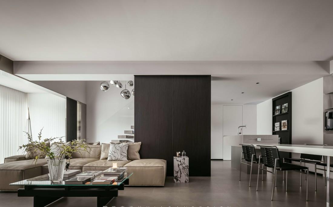 350㎡极简现代住宅-10