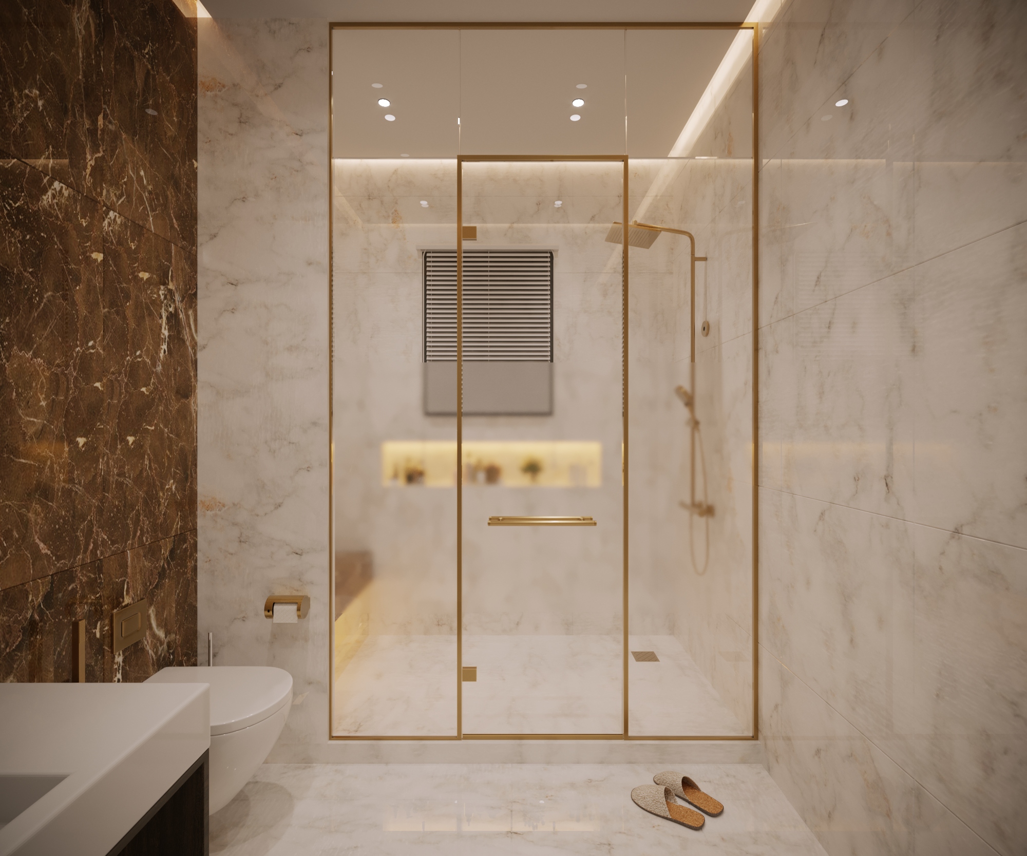 Master bath & wardrobe Design-1