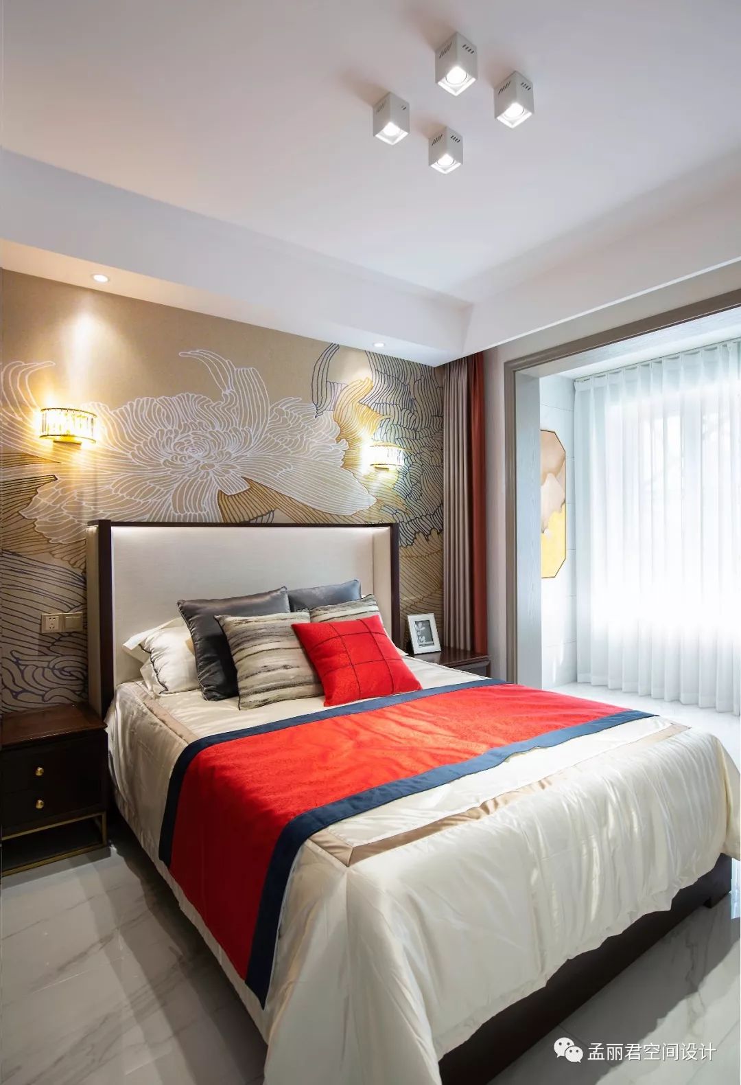 淄博尚城国际 C 区新中式样板间 | 侠客笔下的水墨之舞-26