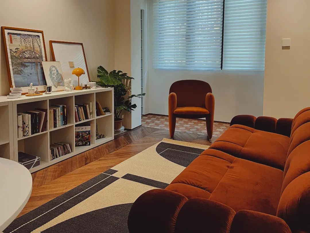 50㎡老破小逆袭 · 开放式布局++ 多功能空间,打造舒适独居小屋丨中国上海丨@李梦婕Maggie-46