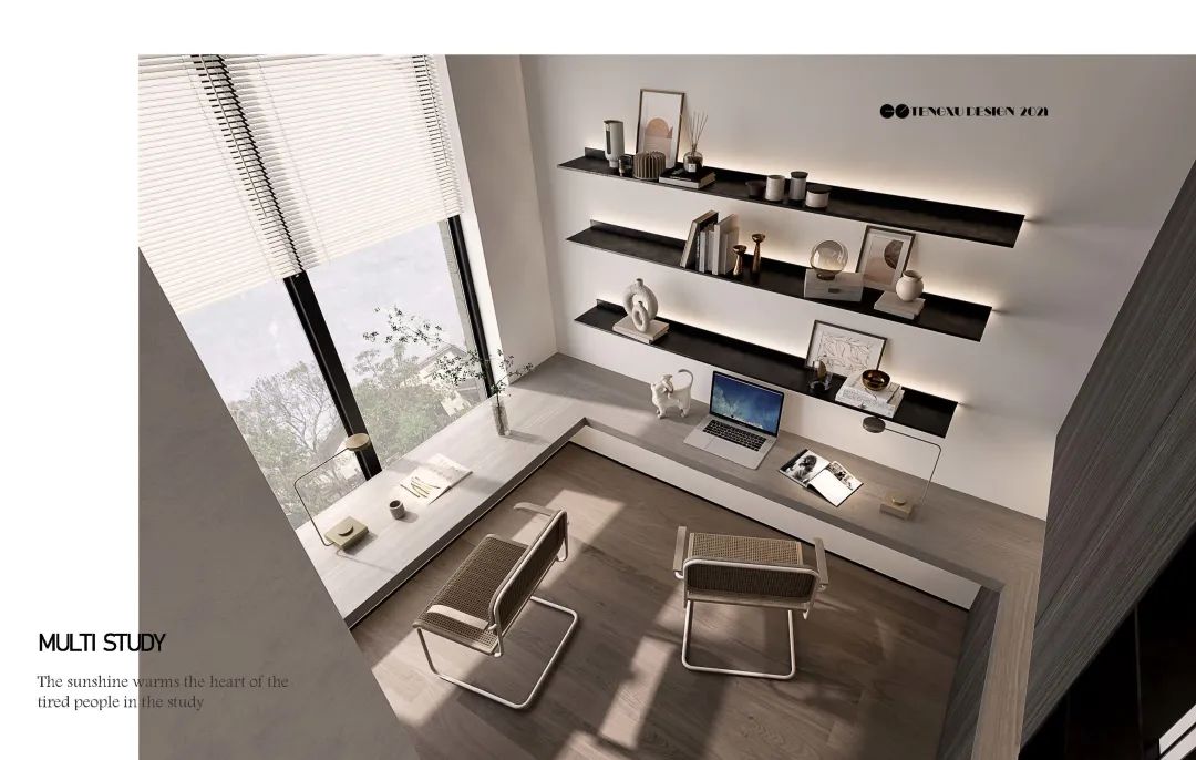 上海 460㎡现代简约别墅丨中国上海丨设计师腾旭-30