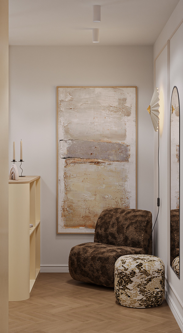 3D Visualization - Korso - 93 m2-22