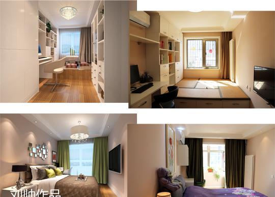 温馨宜居,功能齐全的小户型设计-2