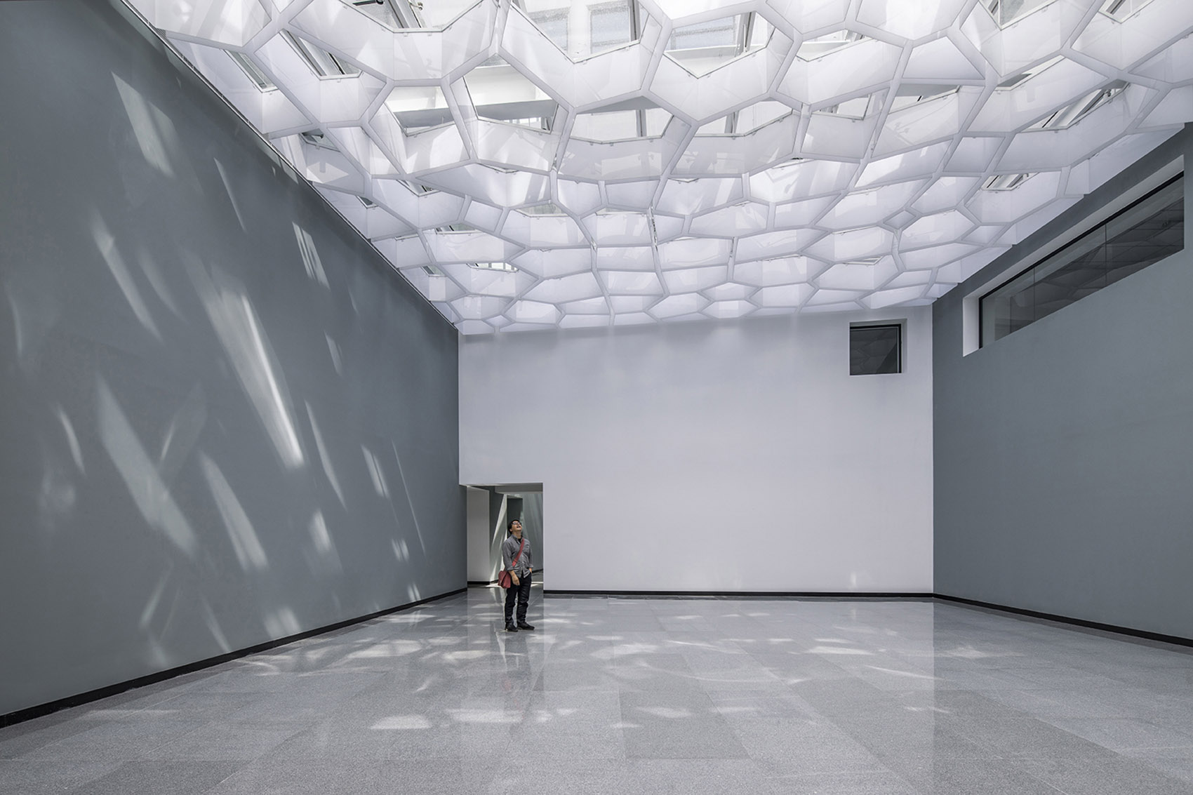 廊坊中央美术学院燕郊校区图书馆改造丨中国河北丨三文建筑,何崴工作室-15