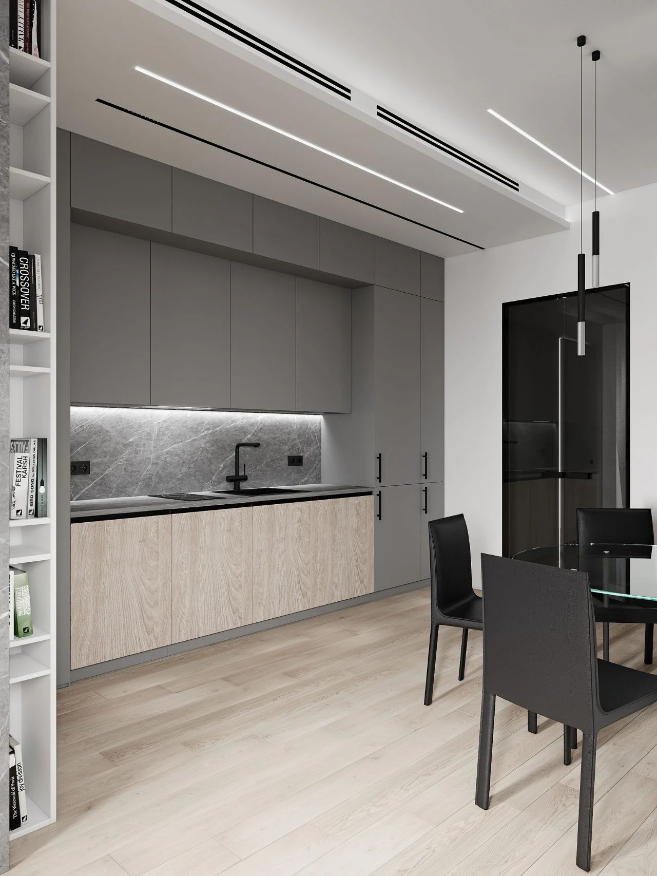 现代简约公寓设计丨MART Architects-131