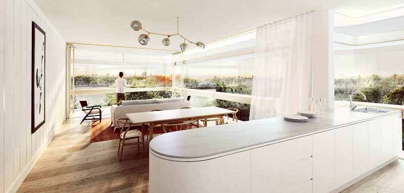 High Rise Living in Melbourne Luigi Rosselli Architects-4