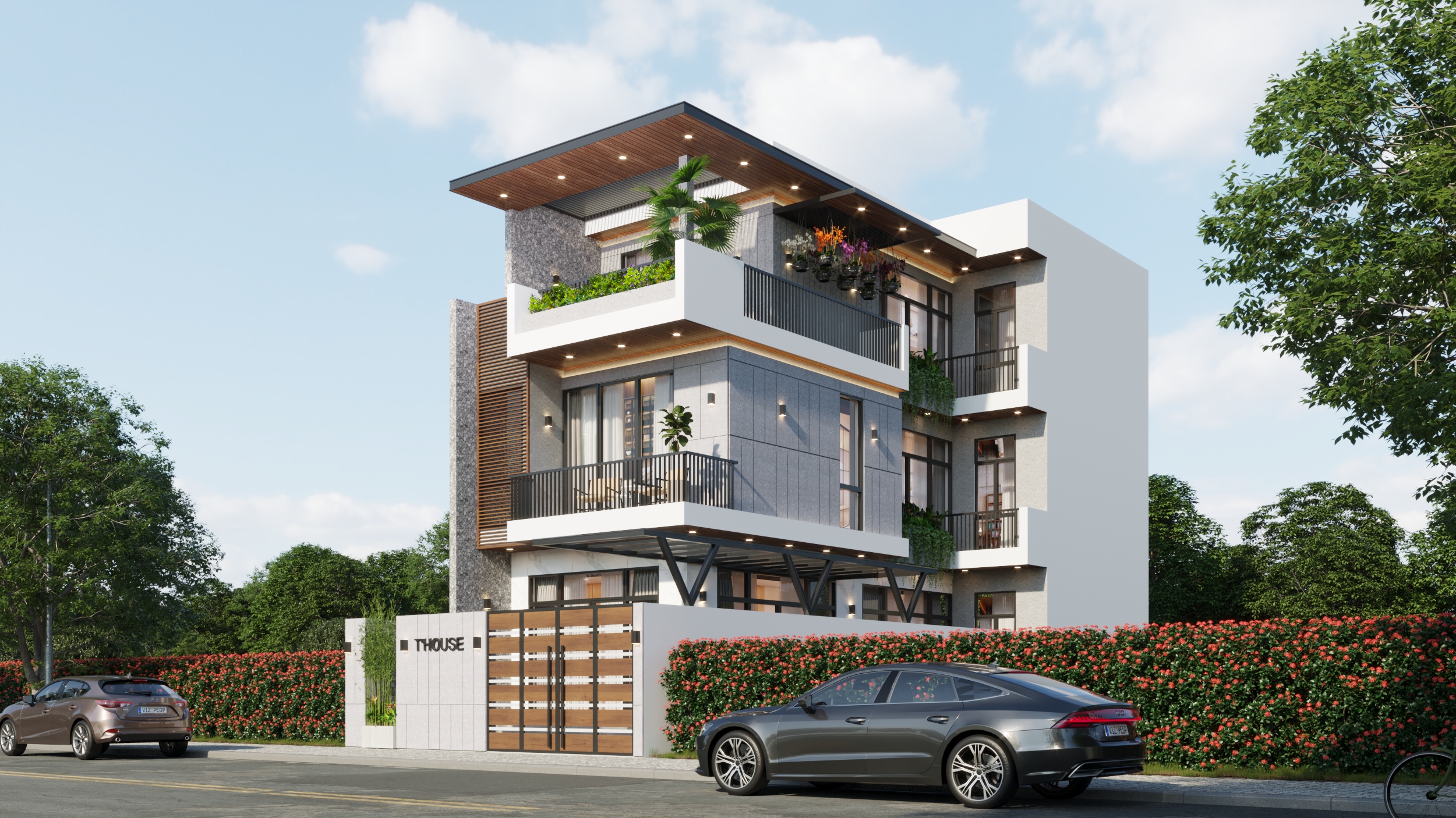 洪别墅、董别墅（注：Hung和Tung可能为姓氏拼音，若有具体背景信息可更精准翻译） 丨DA Visual-3