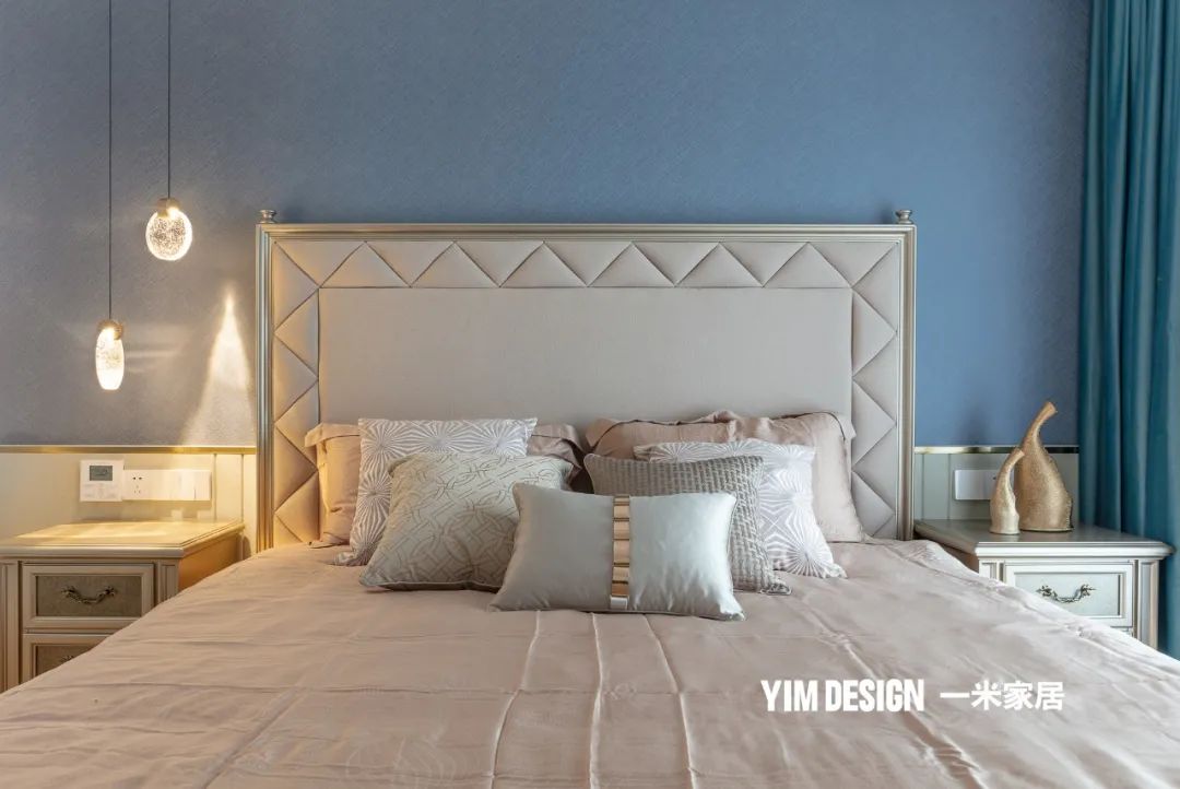 130㎡美式二胎之家，温柔配色治愈空间-34