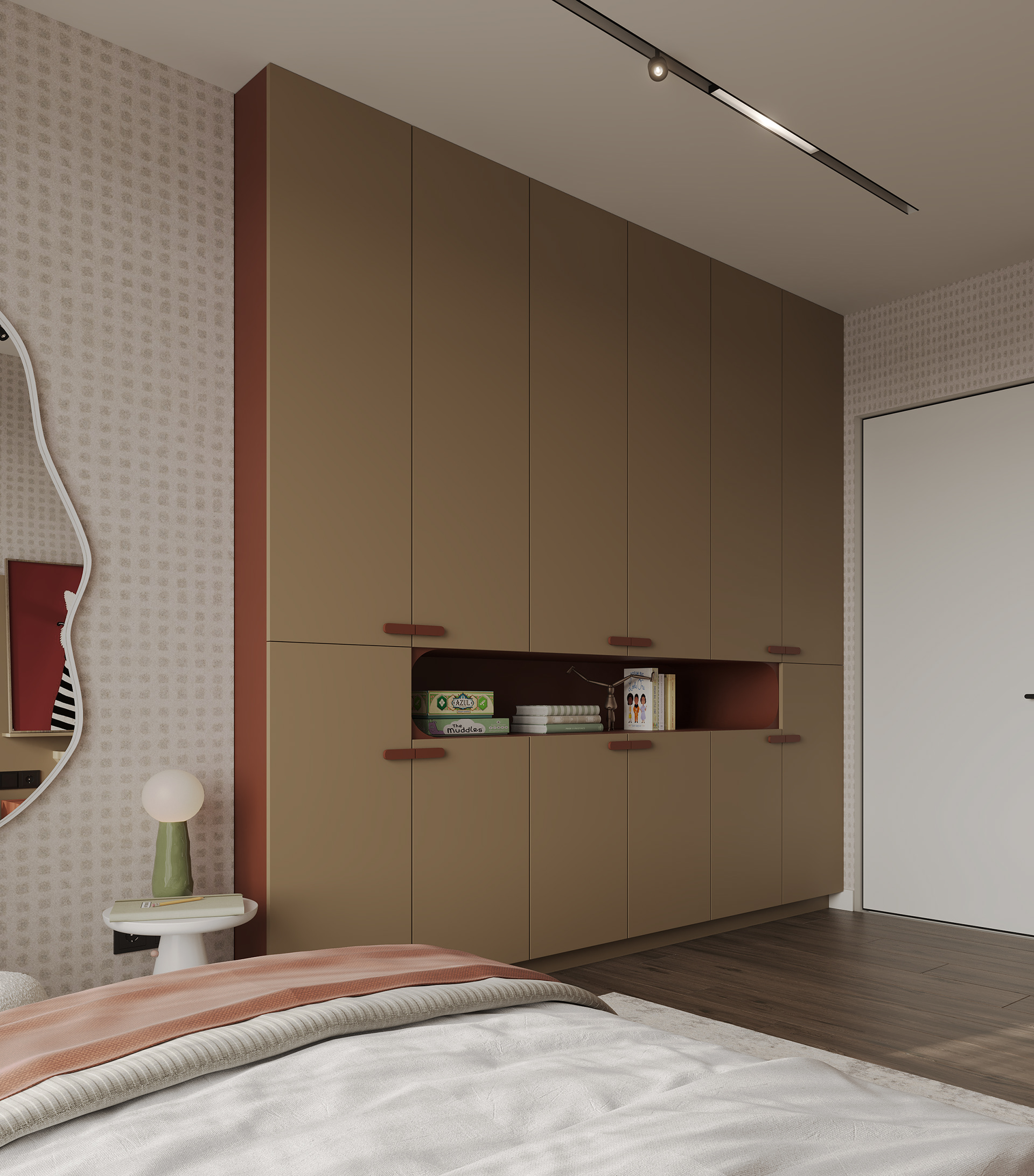 女孩卧室室内设计丨亚美尼亚丨Astghik Khacahatryan-9