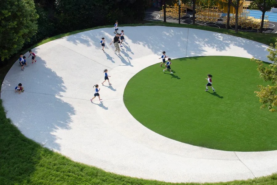   张唐景观丨上海大华马杰克双语幼儿园  景观设计 丨中国上海-0