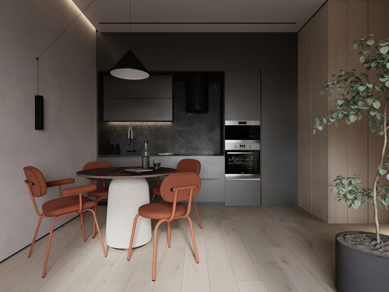 65㎡灰木色空间设计丨Spacetime studio-7