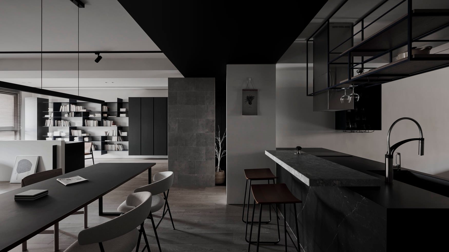 落雪之境丨方构制作空间设计-13