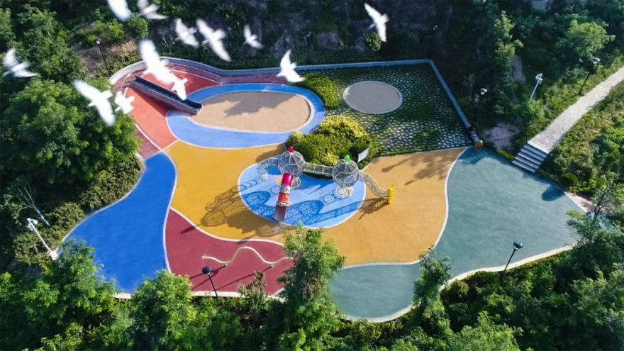 青岛烟墩山公园景观改造-11