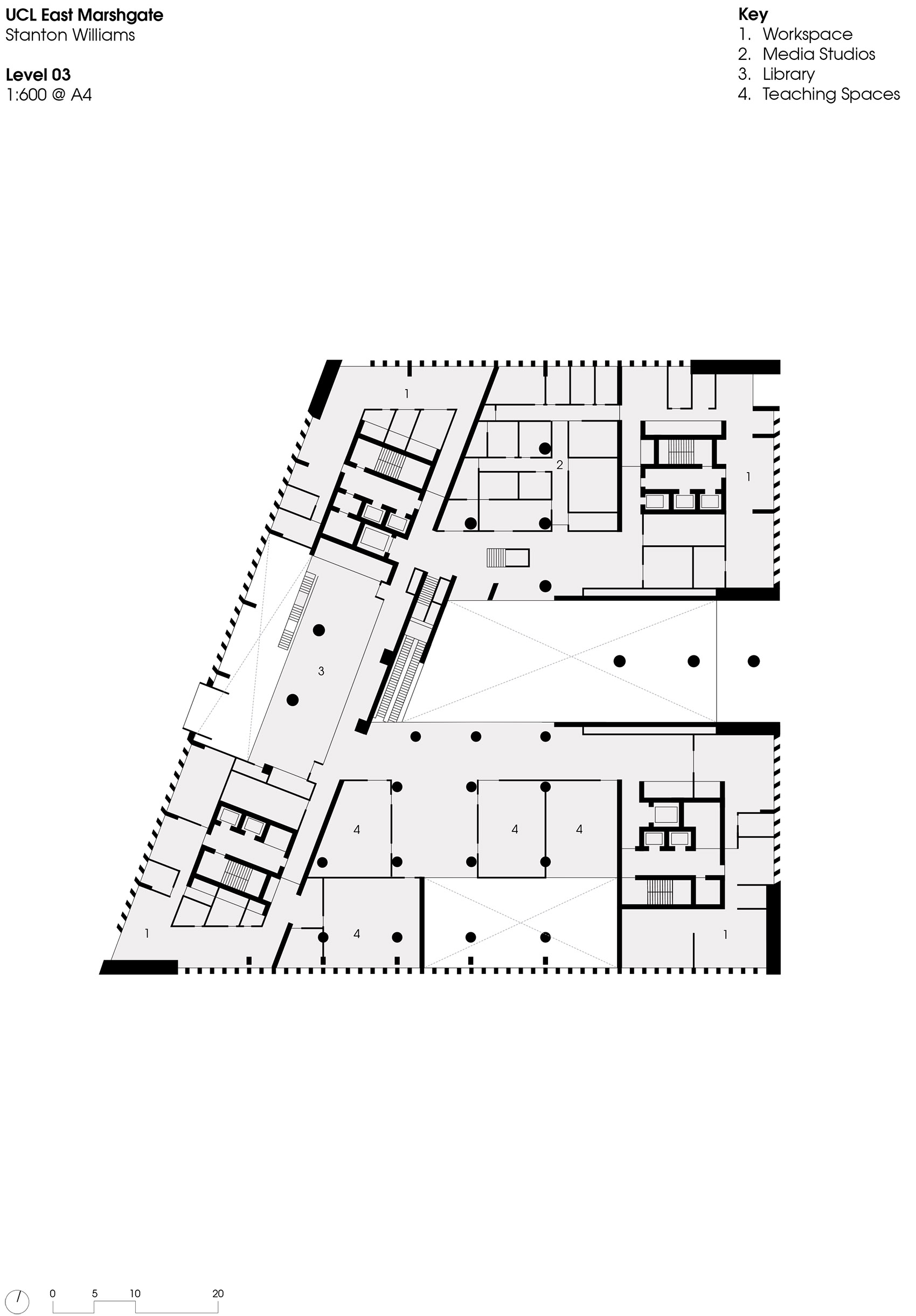 伦敦大学学院Marshgate大楼丨英国伦敦丨Stanton Williams-110