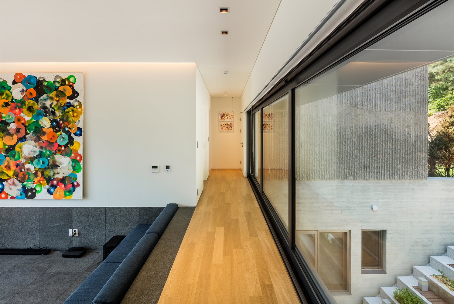 韩国“淡出”住宅,自然景观与室内设计的完美融合-55