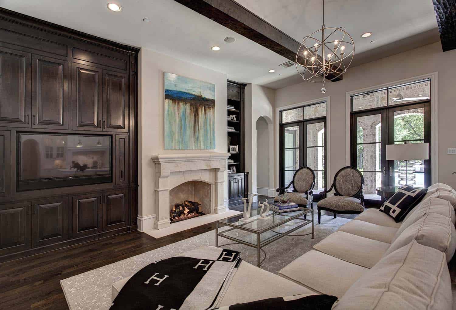 Gorgeous stone clad home with elegant interiors in Southlake, Texas-3