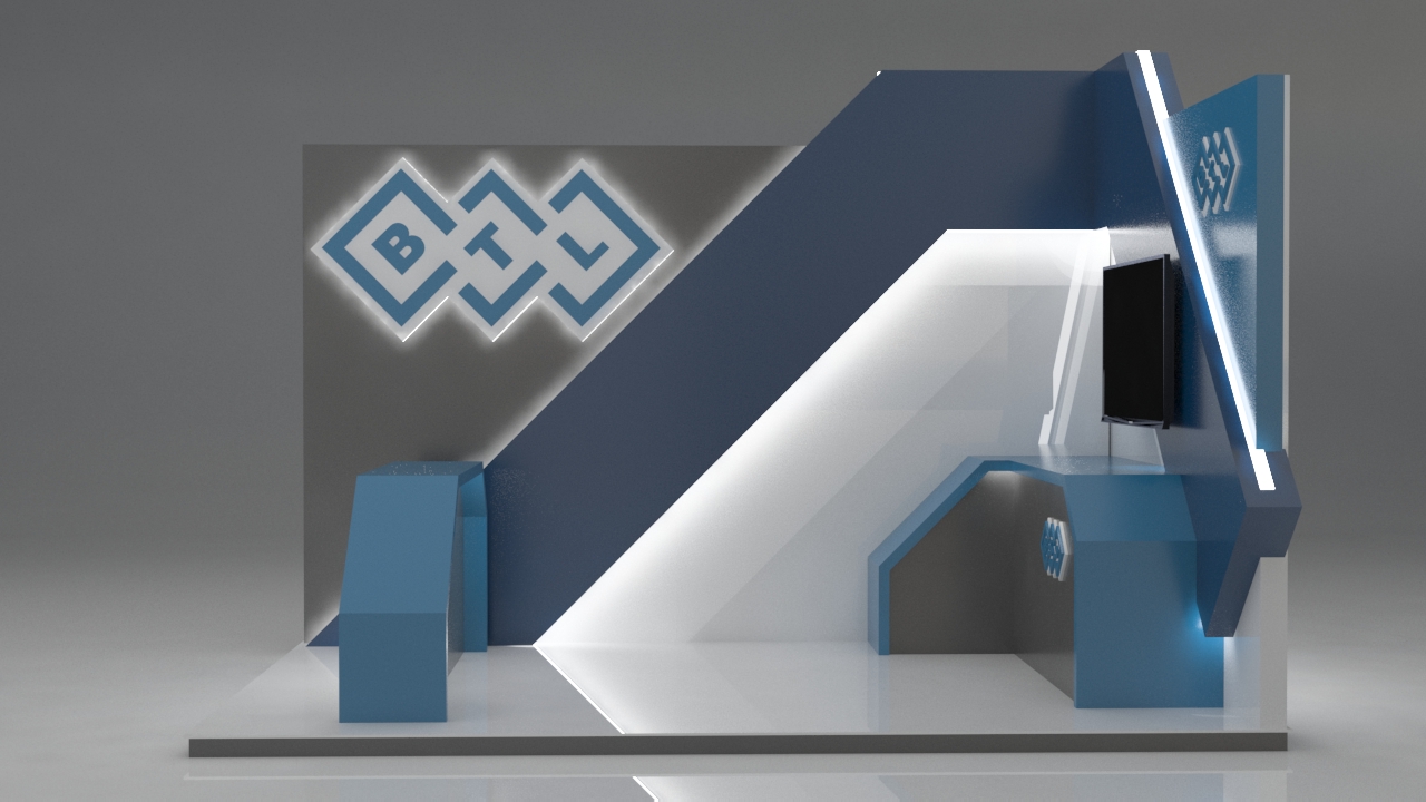 Exhibition Stand Design for Medical Equipment-1