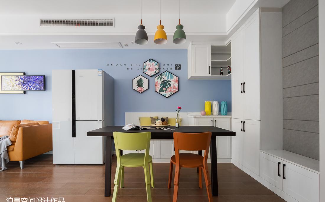 泊景空间设计丨平层丨九龙仓年华里丨100m²丨混搭小确幸（微-8