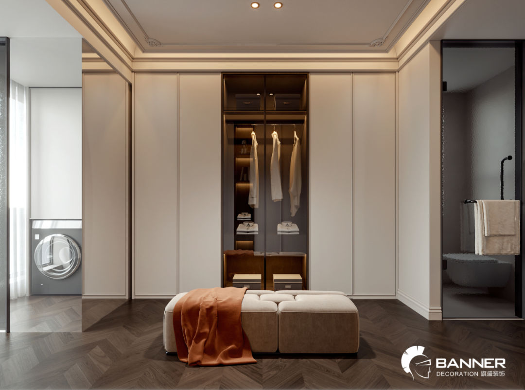 荣民 8 号简欧风平层设计丨张骞-33