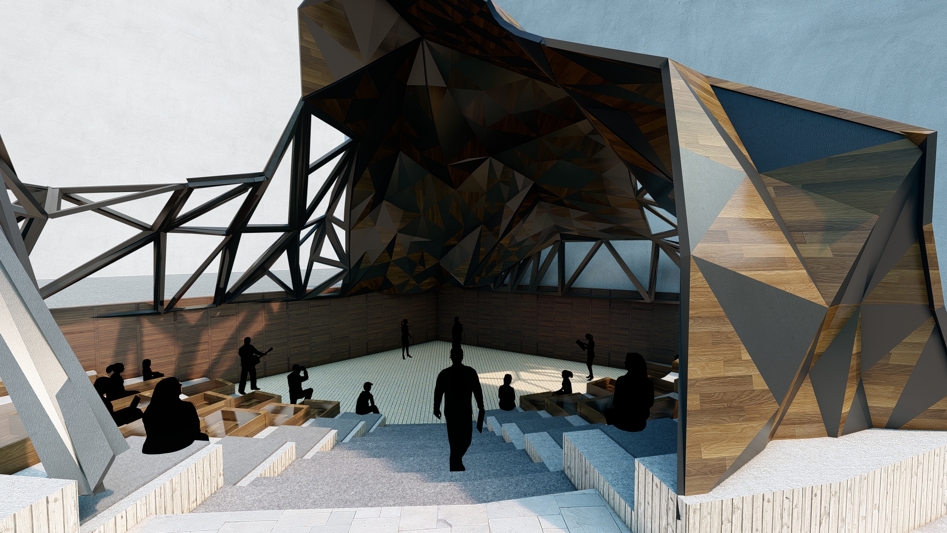 Theater of the Faculty of Fine Arts, Architecture dep-5