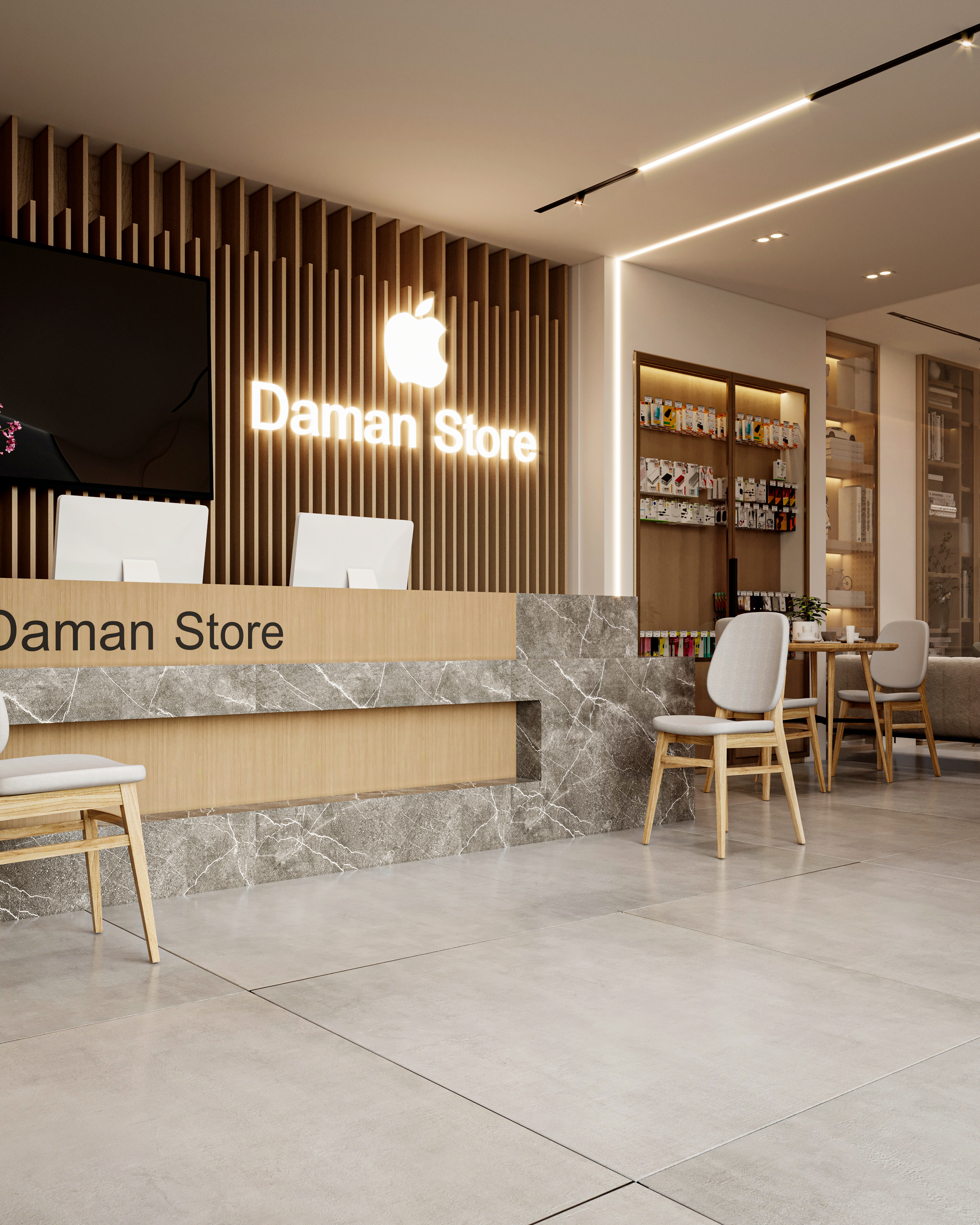 手机店设计丨沙特阿拉伯丨RANA ADEL-6