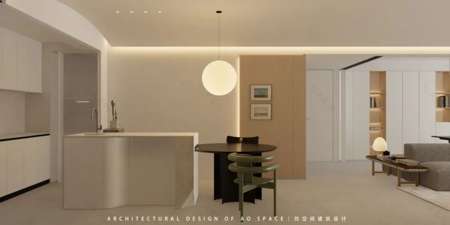 AO DESIGN 概念|180㎡解构功能与空间的关系丨中国南京丨凹设计事务所-24