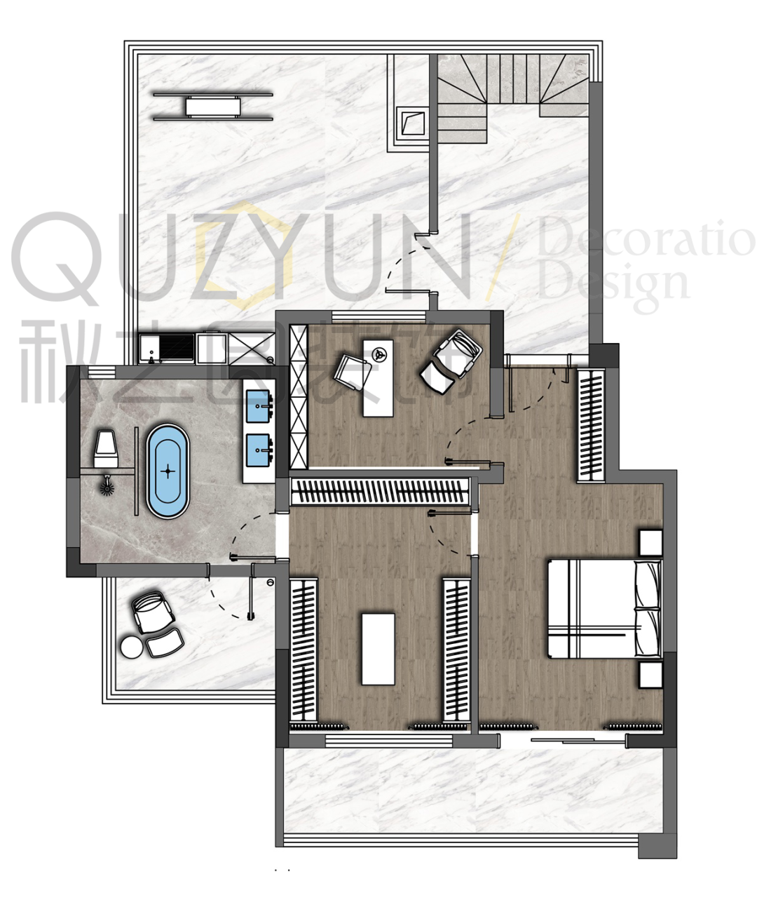 常州格拉美西复式公寓设计方案解读-32