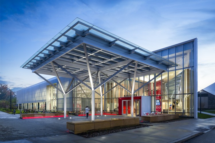 狄金森学院 Kline 中心 · 对立互补的建筑设计-5