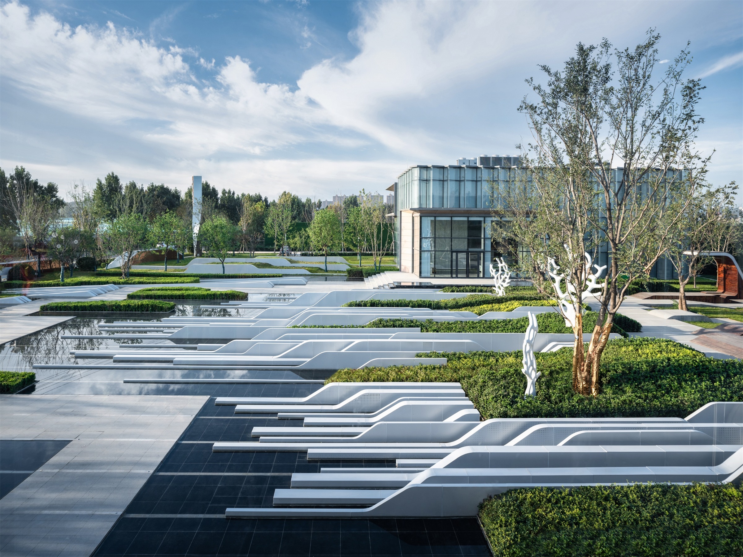 济南·中粮祥云售楼处景观设计-42