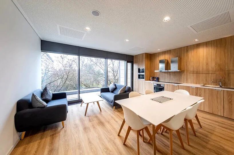 Grand morillon 学生宿舍丨瑞士日内瓦丨隈研吾建筑都市设计事务所,CCHE Lausanne-42