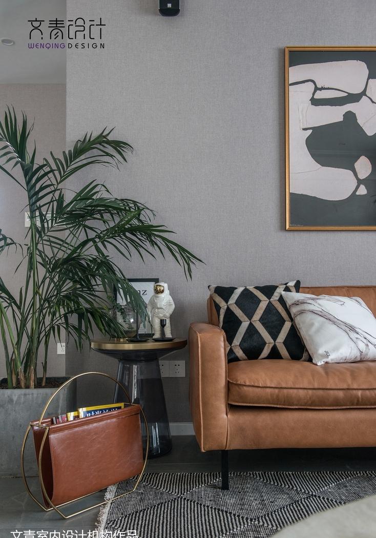 高级北欧风 175 平米摄影师家 | 绿色植物与黑白灰的完美融合-13