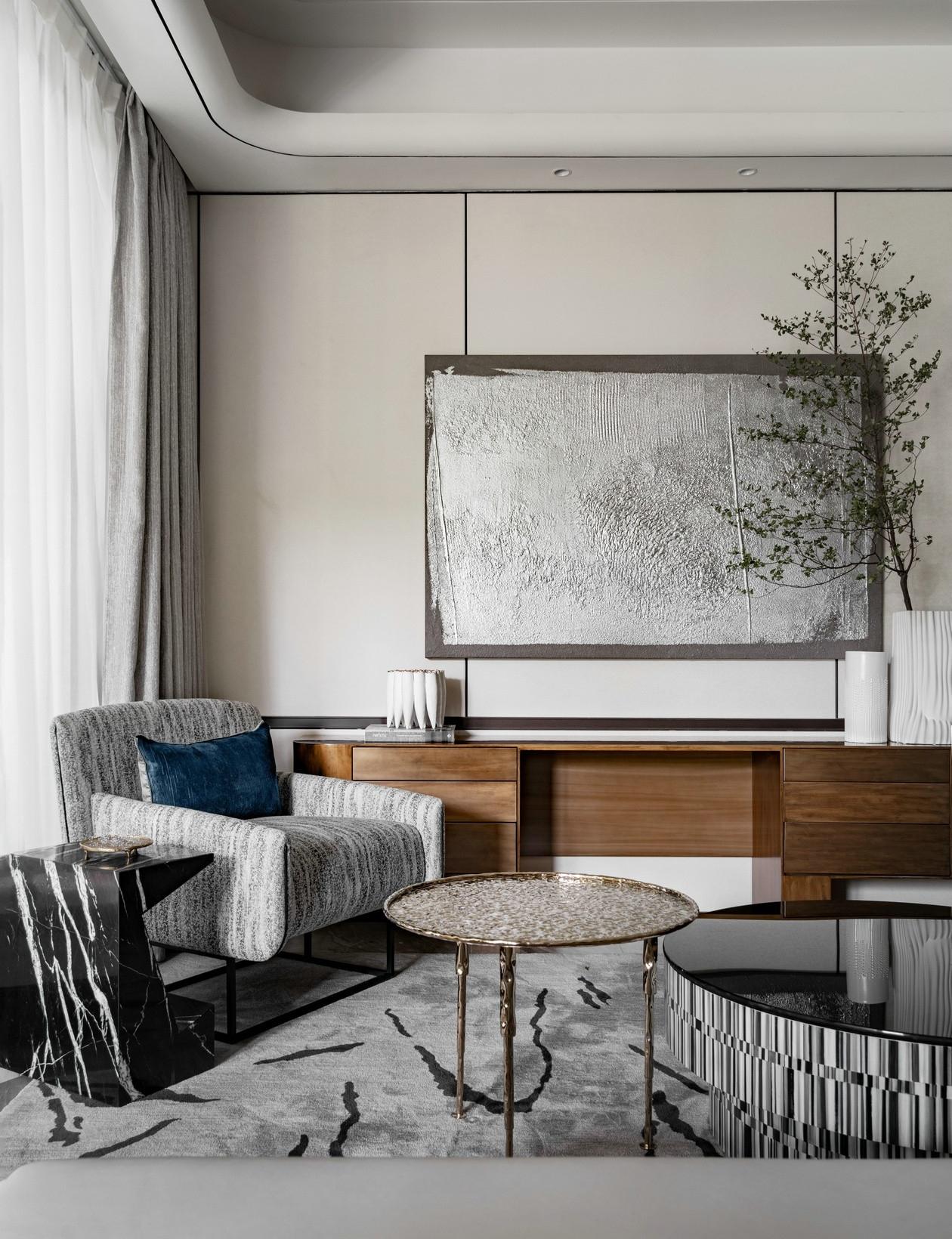 深圳前海妈湾锦尚公馆样板间丨中国深圳丨聚舍联合设计,矩阵鸣翠-15