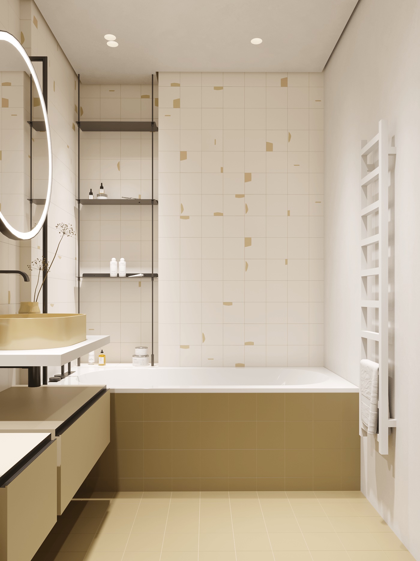 乌克兰 140㎡住宅设计-12