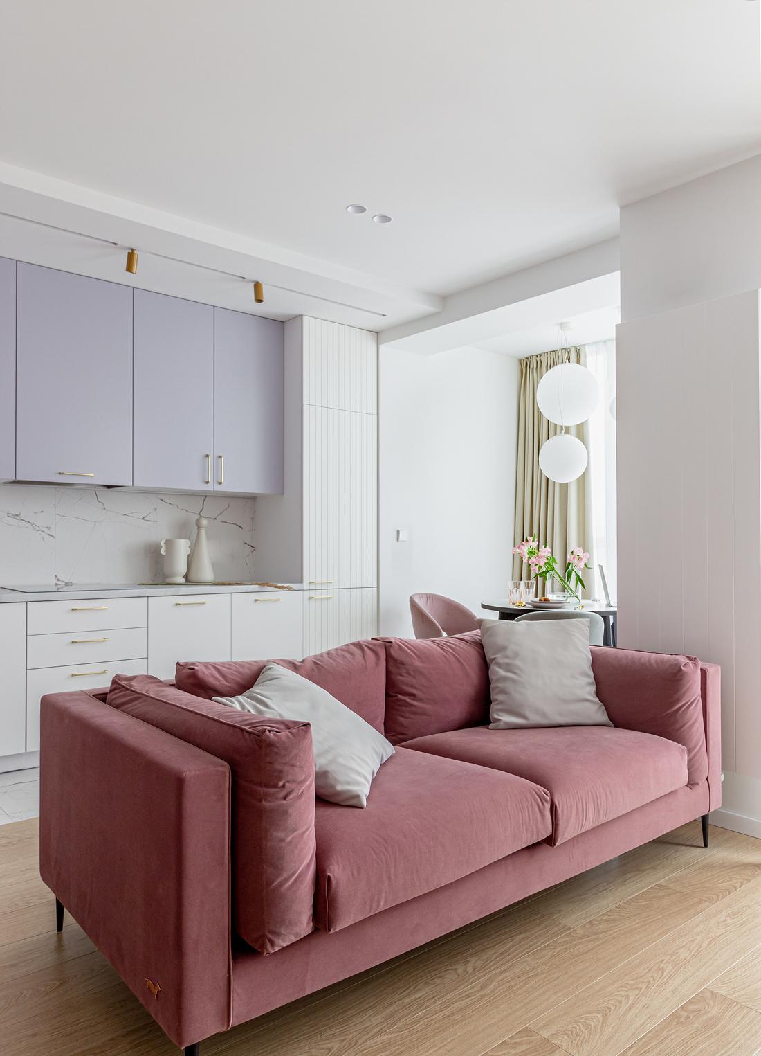 50平米粉红色她与宠物猫的家-10