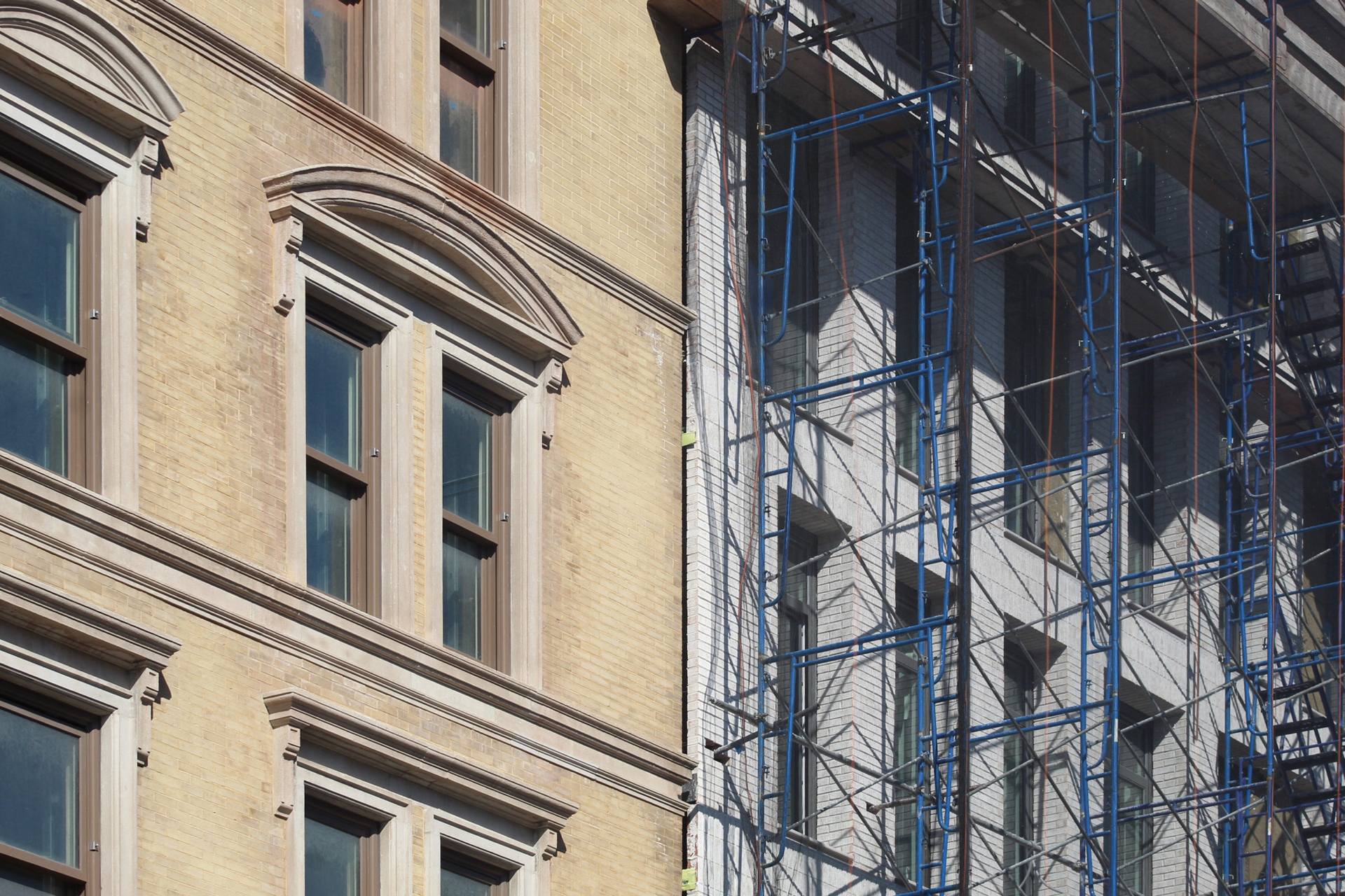 The Keller's Exterior Progresses at 150 Barrow Street in Manhattan's West Village - New York YIMBY-4