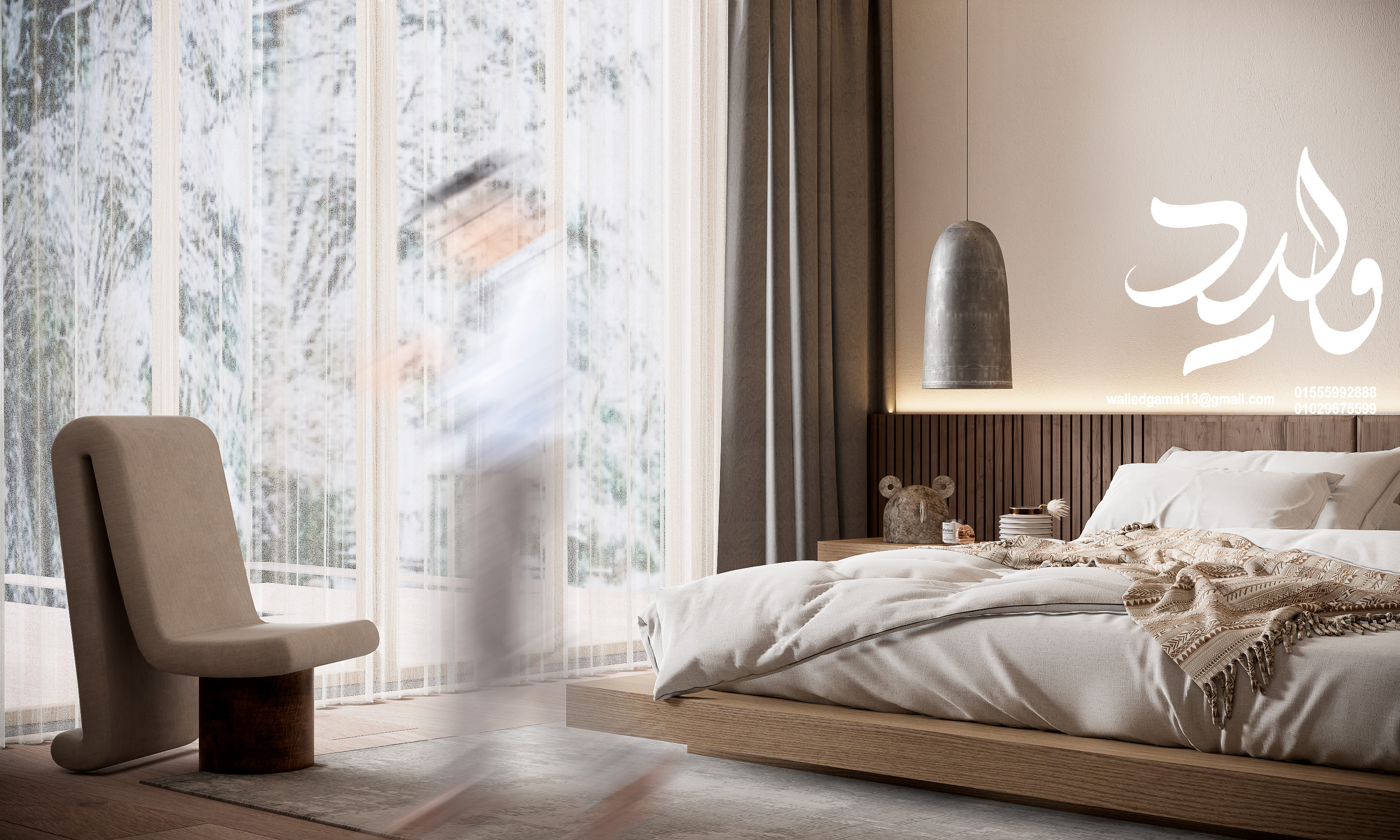 bohemian style for bed room-6