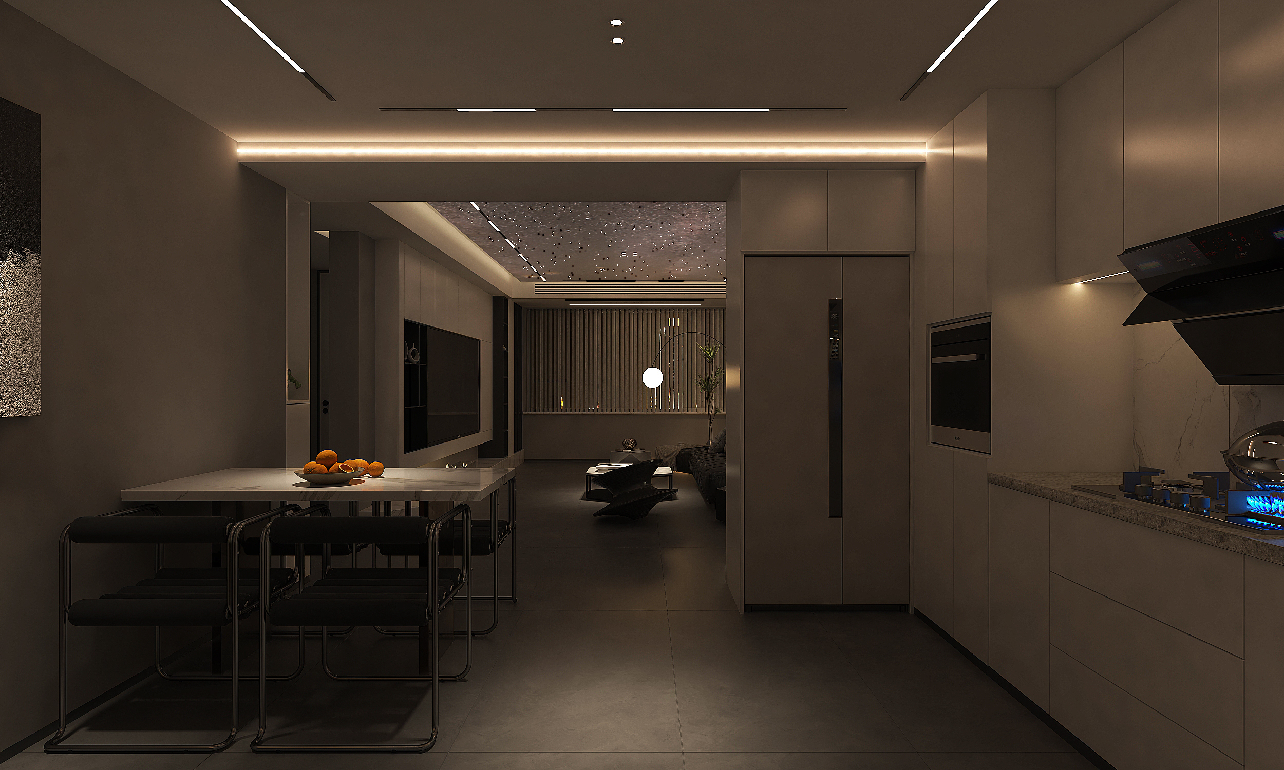 夜景///瀚正·御景城-4