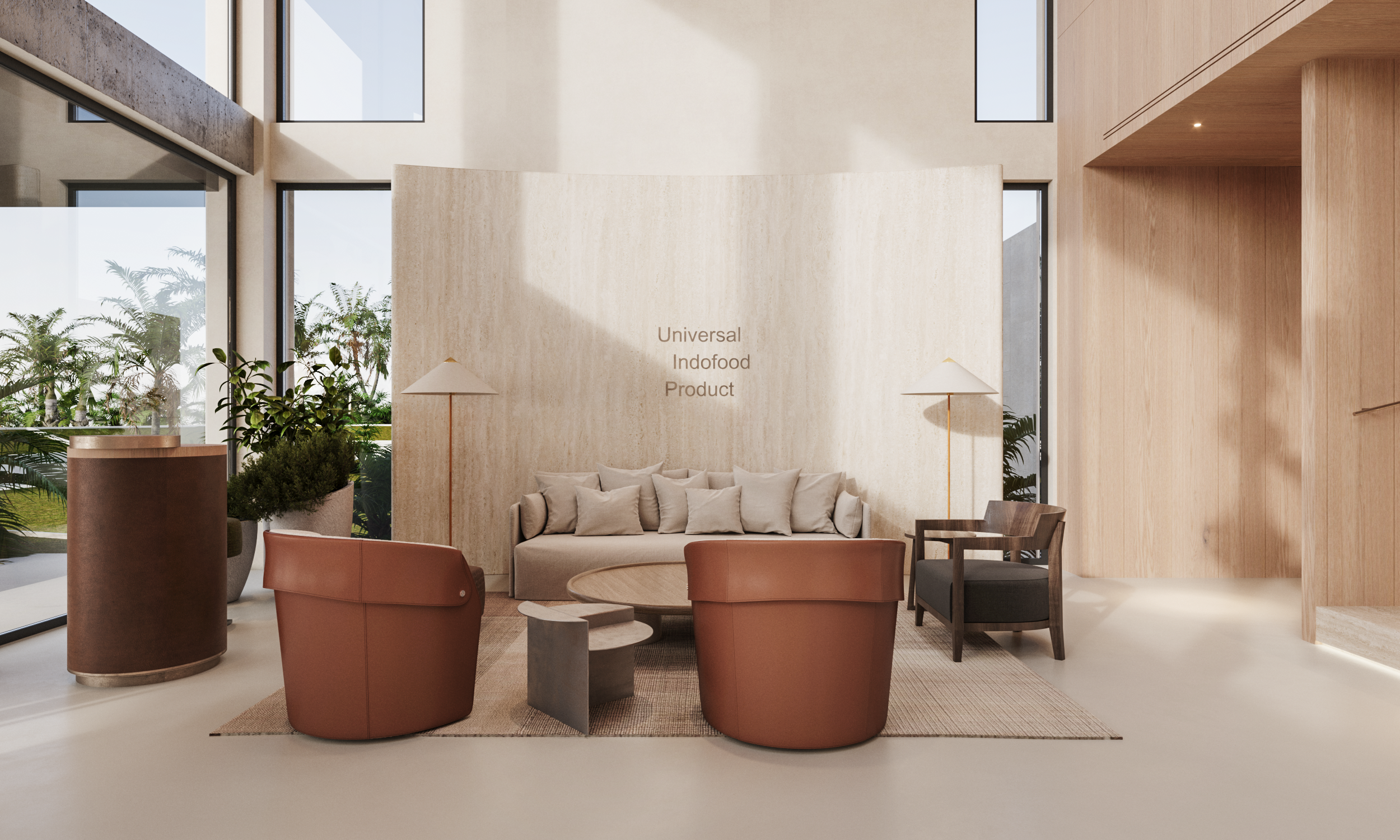 挑空别墅丨印度丨UMKY design studio-15